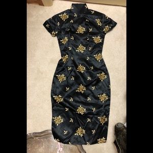Vintage cheongsam Chinese dress NTW